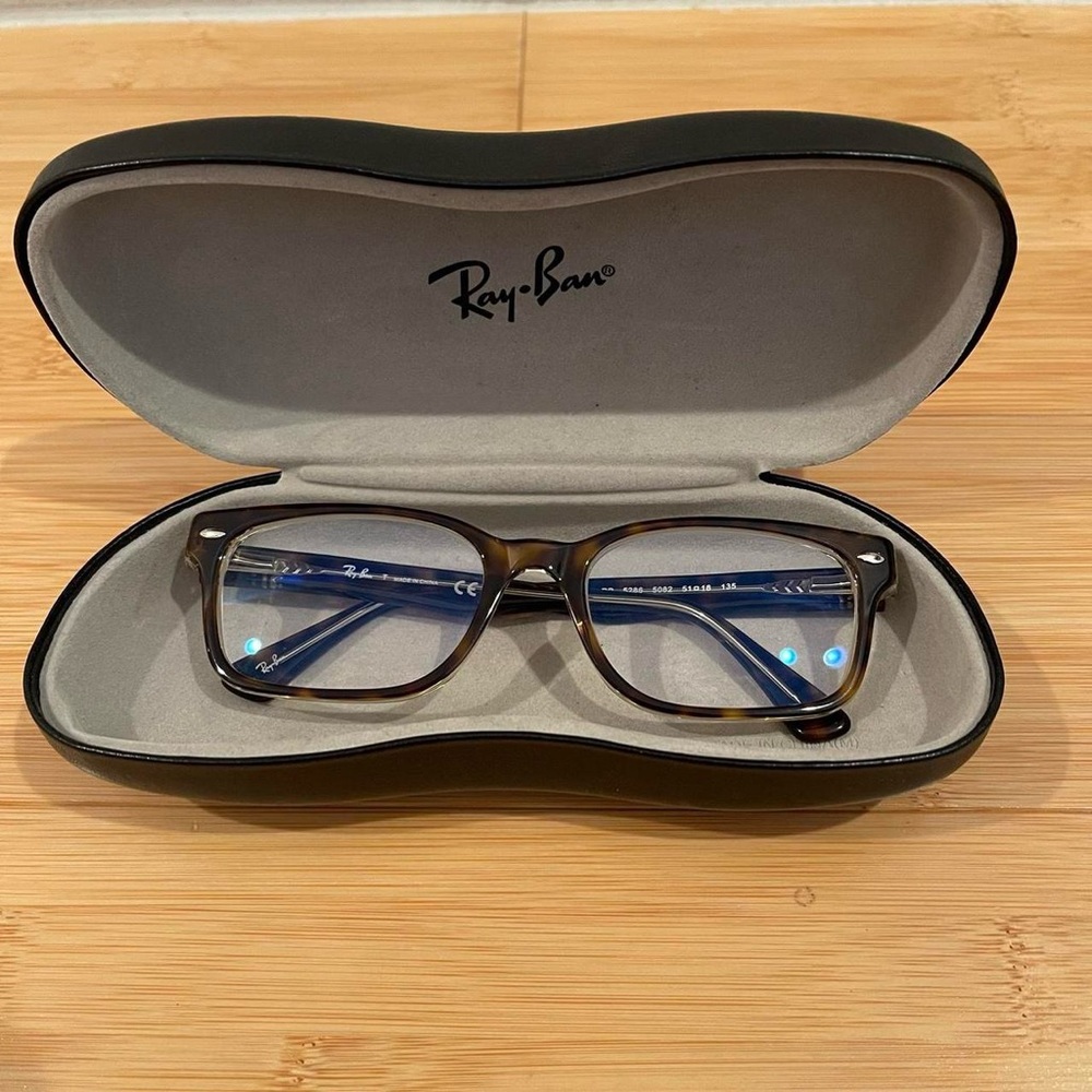 Women’s Brown Tortoise Ray-Ban Eyeglasses